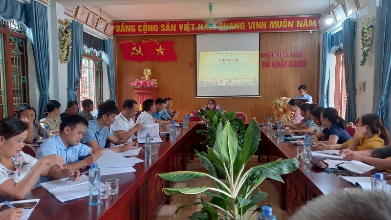 THCS Quài Cang “ Cánh chim” đầu đàn của ngành giáo dục huyện Tuần Giáo THCS Quài Cang “ Cánh chim” đầu đàn của ngành giáo dục huyện Tuần Giáo
