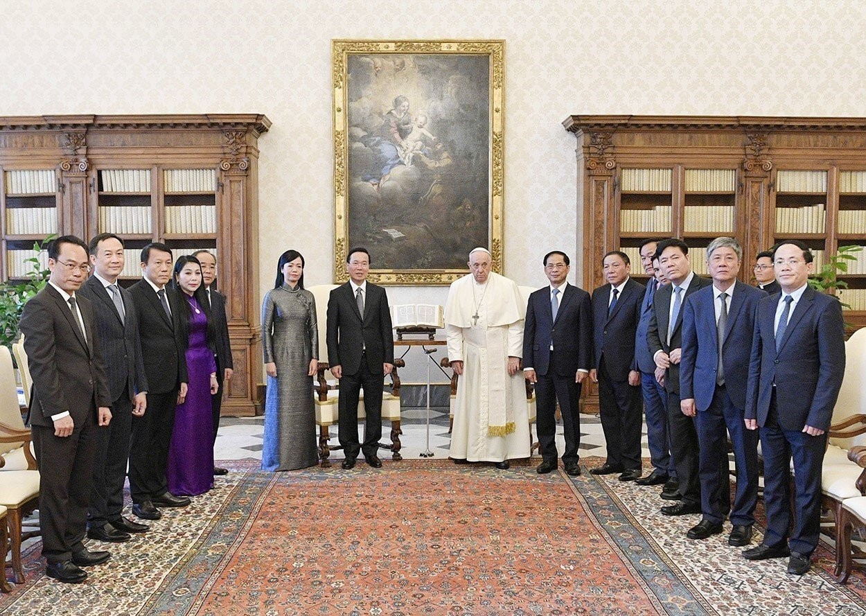 Bước tiến trong quan hệ ngoại giao Việt Nam – Vatican Bước tiến trong quan hệ ngoại giao Việt Nam – Vatican