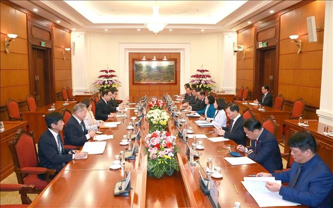 Thúc đẩy quan hệ hợp tác giữa hai nước Việt Nam - Nhật Bản Thúc đẩy quan hệ hợp tác giữa hai nước Việt Nam - Nhật Bản