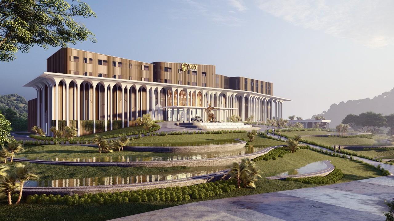 Phối cảnh Học viện T&T Golf Academy. Phối cảnh Học viện T&T Golf Academy.