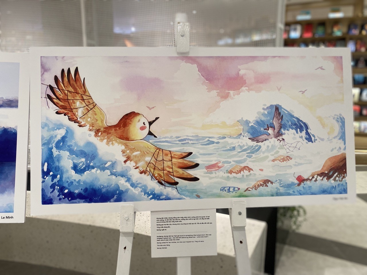 Illustration Exhibition Lotte Mall West Lake Hanoi, Illustration Exhibition Lotte Mall West Lake Hanoi,