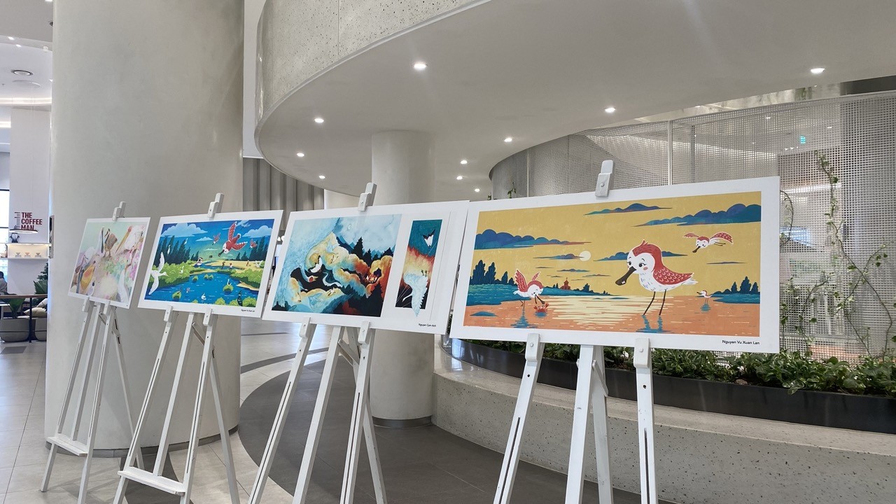 Illustration Exhibition Lotte Mall West Lake Hanoi, Illustration Exhibition Lotte Mall West Lake Hanoi,