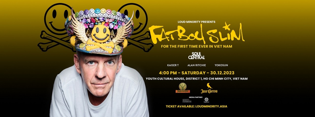 World Famous DJ Fatboy Slim to Play in Vietnam World Famous DJ Fatboy Slim to Play in Vietnam