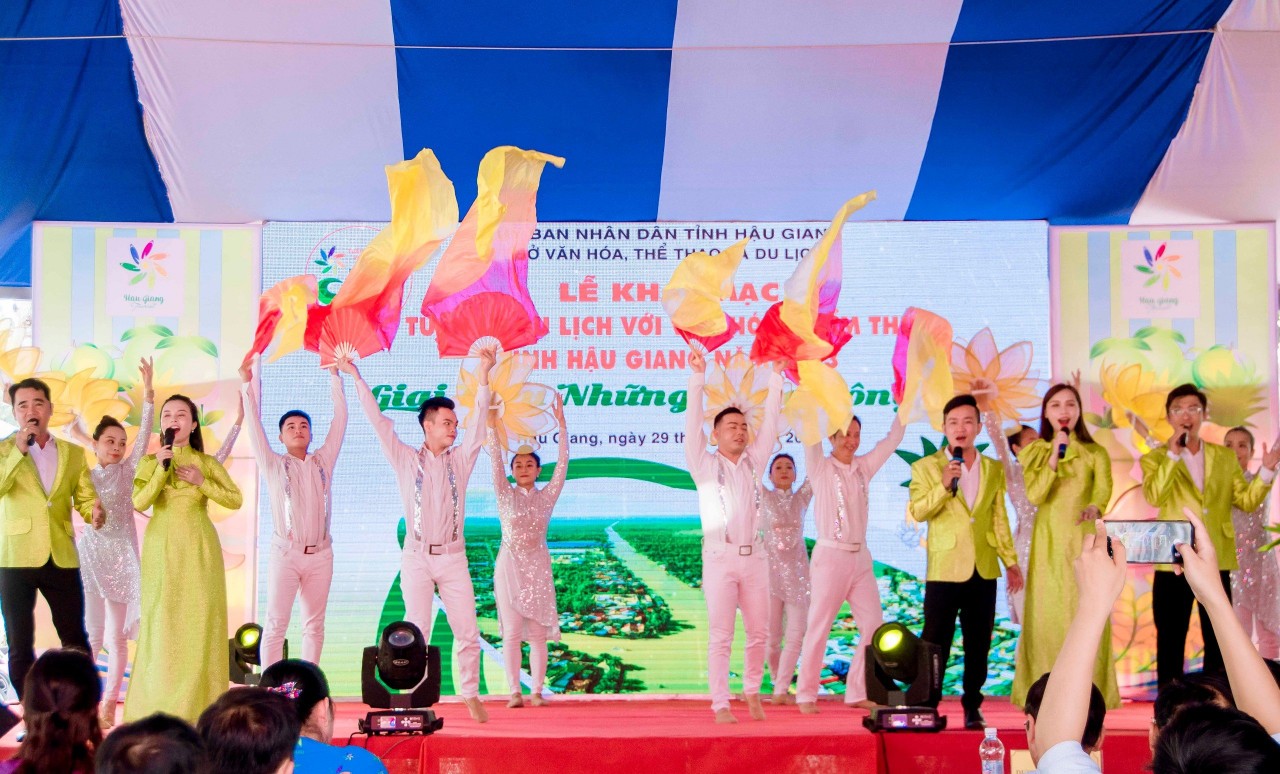 Khai mạc Tuần lễ du lịch với văn hóa, ẩm thực Hậu Giang 2023 Khai mạc Tuần lễ du lịch với văn hóa, ẩm thực Hậu Giang 2023