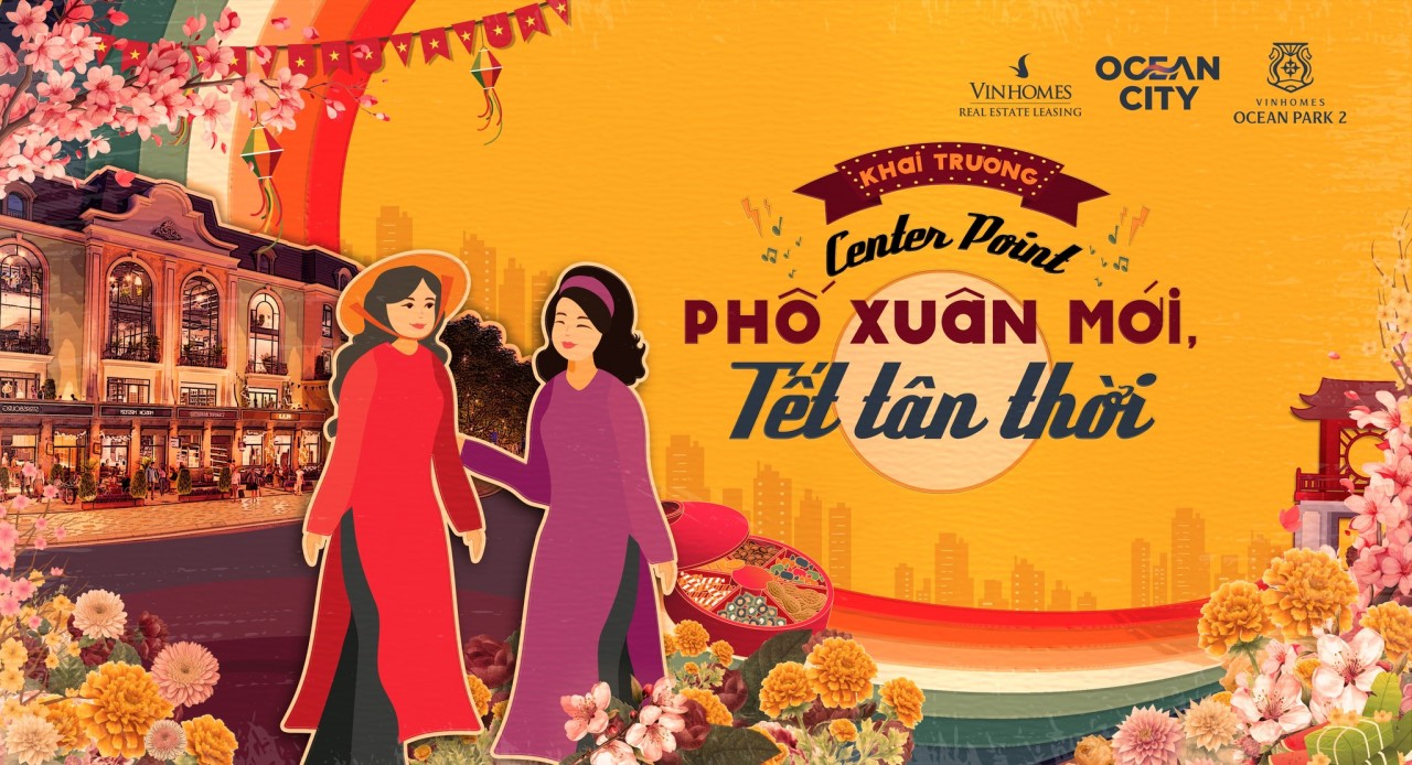 Khai trương tổ hợp mua sắm - dịch vụ - ẩm thực Center Point tại Ocean City Khai trương tổ hợp mua sắm - dịch vụ - ẩm thực Center Point tại Ocean City