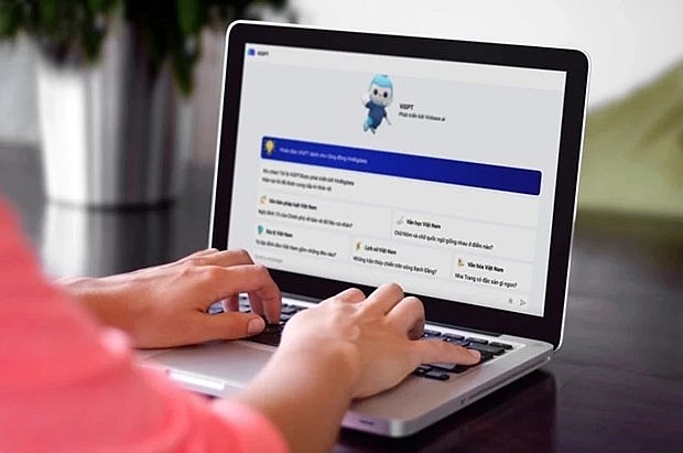 ViGPT on website (Photo: VinBigdata) ViGPT on website (Photo: VinBigdata)