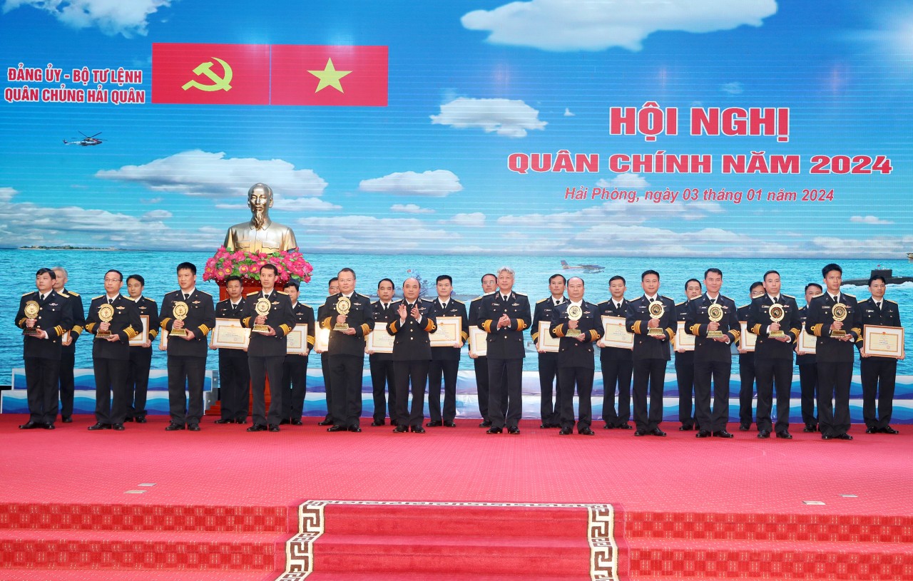 Hội nghị quân chính Quân chủng Hải quân năm 2024 Hội nghị quân chính Quân chủng Hải quân năm 2024