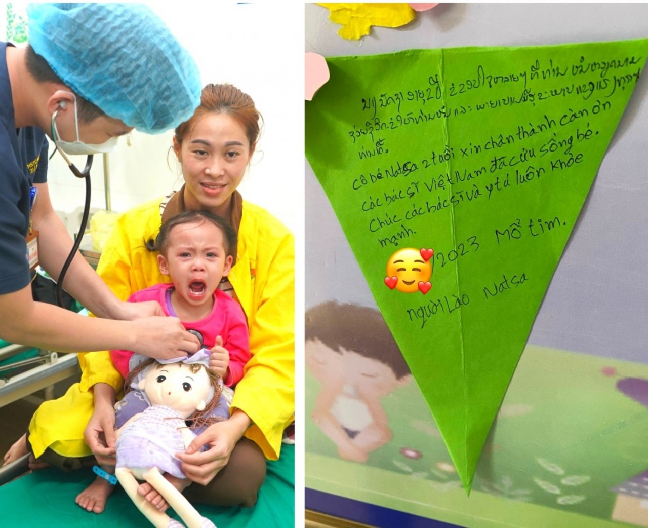 Em bé người Lào được bác sĩ Việt Nam điều trị thành công căn bệnh hiểm nghèo Em bé người Lào được bác sĩ Việt Nam điều trị thành công căn bệnh hiểm nghèo