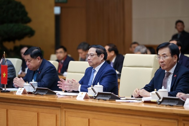Thủ tướng Phạm Minh Chính và Thủ tướng Lào đồng chủ trì kỳ họp lần thứ 46 Ủy ban liên Chính phủ về hợp tác song phương Thủ tướng Phạm Minh Chính và Thủ tướng Lào đồng chủ trì kỳ họp lần thứ 46 Ủy ban liên Chính phủ về hợp tác song phương