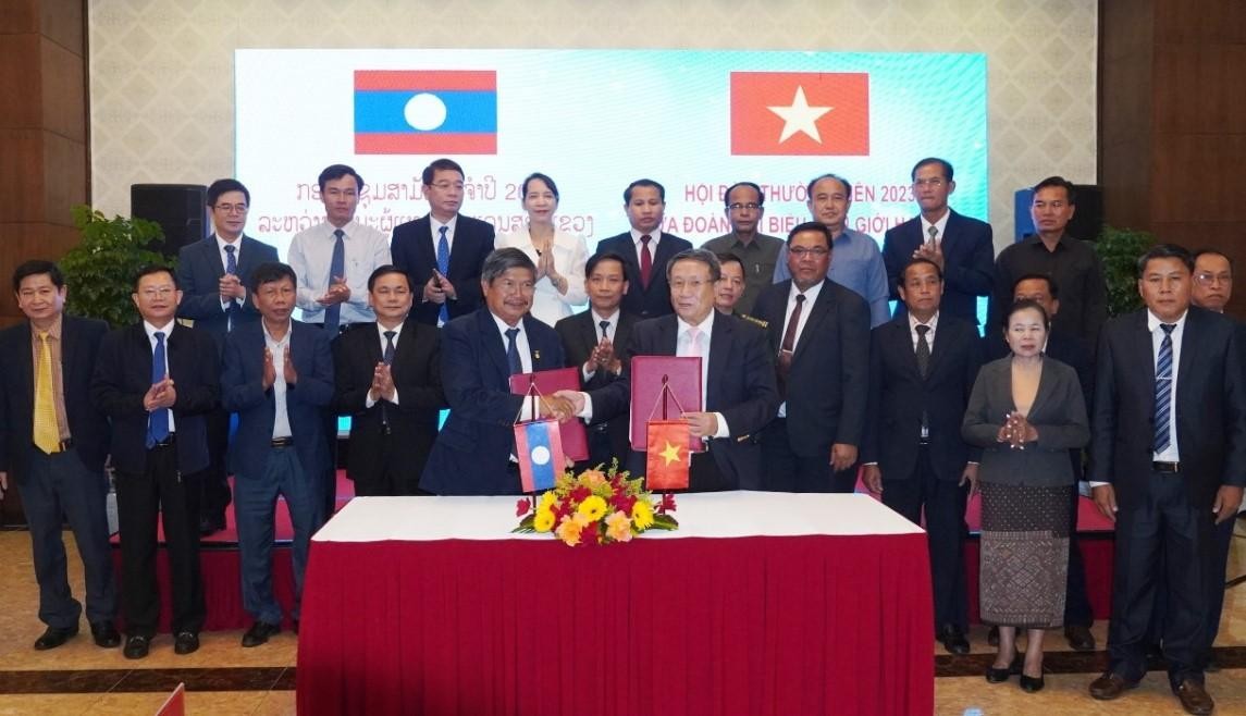 Quảng Trị và Salavan (Lào) ký kết biên bản thường niên về công tác biên giới Quảng Trị và Salavan (Lào) ký kết biên bản thường niên về công tác biên giới
