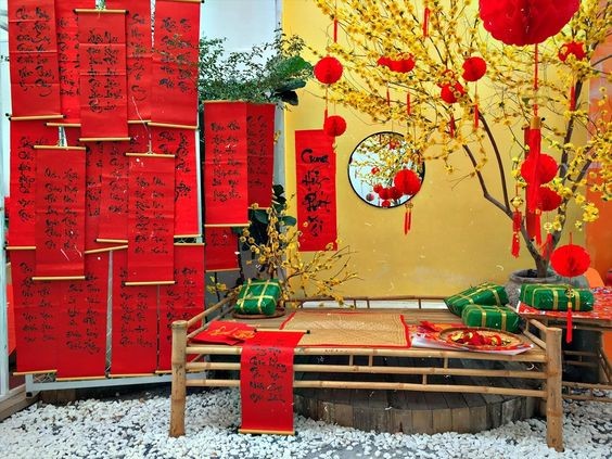 Ý tưởng trang trí Tết 2024 tại văn phòng công ty siêu ấn tượng Ý tưởng trang trí Tết 2024 tại văn phòng công ty siêu ấn tượng