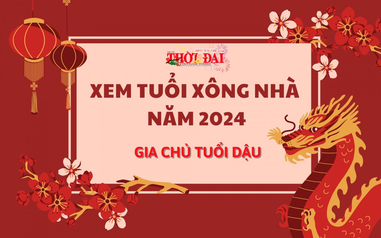 Xem tuổi xông đất năm 2024 cho gia chủ tuổi Dậu: Vương phát quanh năm Xem tuổi xông đất năm 2024 cho gia chủ tuổi Dậu: Vương phát quanh năm