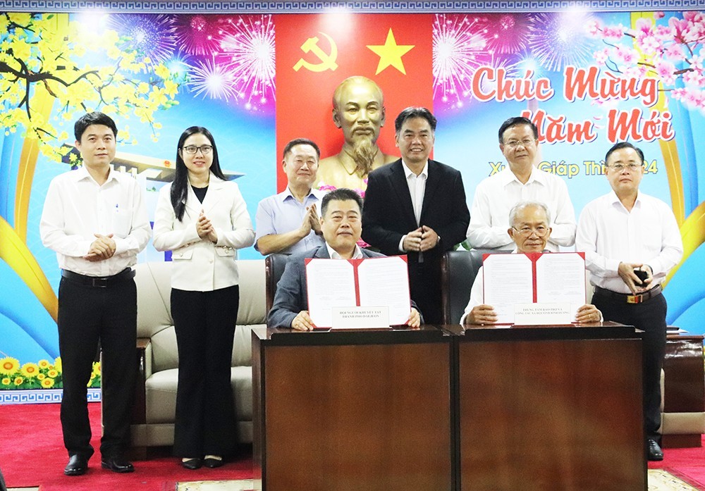 Binh Duong Province, RoK's Daejeon City Solidify Cooperation to Support People with Disabilities