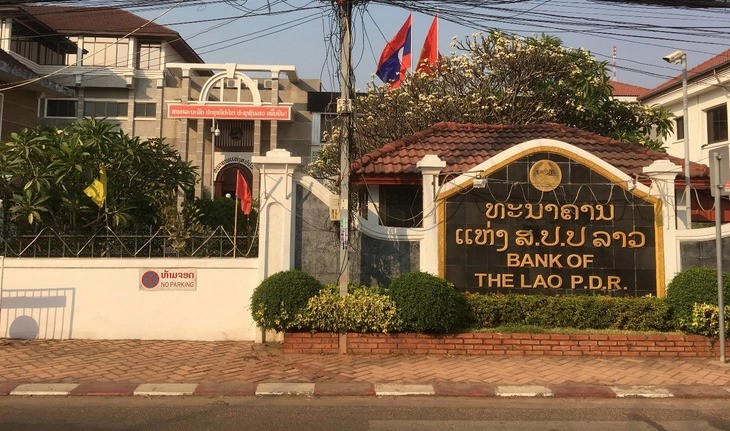 Trụ sở Ngân hàng Nhà nước Lào tại thủ đô Vientiane. (Ảnh: laotiantimes.com) Trụ sở Ngân hàng Nhà nước Lào tại thủ đô Vientiane. (Ảnh: laotiantimes.com)