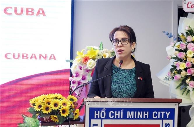 Bà Ariadne Feo Labrada, Tổng Lãnh sự Cộng hòa Cuba tại thành phố Hồ Chí Minh. (Ảnh: TTXVN) Bà Ariadne Feo Labrada, Tổng Lãnh sự Cộng hòa Cuba tại thành phố Hồ Chí Minh. (Ảnh: TTXVN)