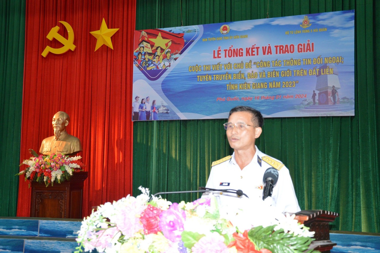 Trao giải Cuộc thi viết về công tác thông tin đối ngoại; tuyên truyền biển, đảo và biên giới trên đất liền Trao giải Cuộc thi viết về công tác thông tin đối ngoại; tuyên truyền biển, đảo và biên giới trên đất liền