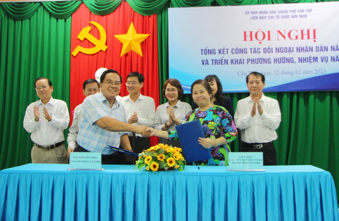 Đối ngoại nhân dân đóng góp tích cực vào sự phát triển kinh tế - xã hội của TP Cần Thơ Đối ngoại nhân dân đóng góp tích cực vào sự phát triển kinh tế - xã hội của TP Cần Thơ