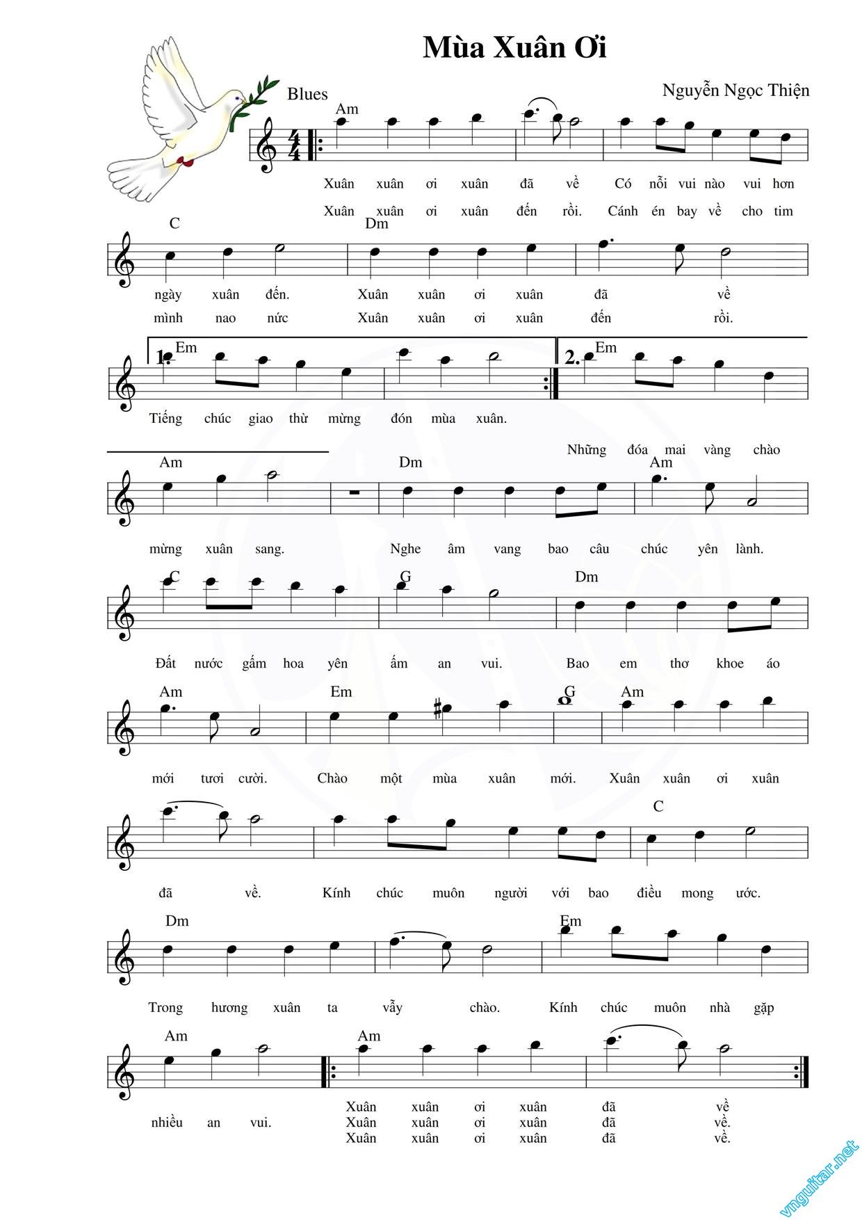 Tết 2024: Lời bài hát (Lyrics) ”Mùa xuân ơi” Tết 2024: Lời bài hát (Lyrics) ”Mùa xuân ơi”