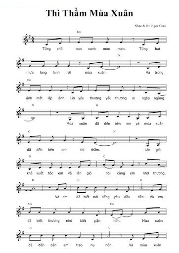 Lời bài hát (Lyrics) Lời bài hát (Lyrics)