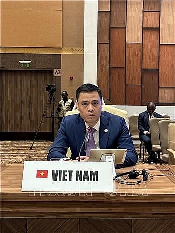 Ambassador Dang Hoang Giang, Permanent Representative of Vietnam to the United Nations speaks at the event. Ambassador Dang Hoang Giang, Permanent Representative of Vietnam to the United Nations speaks at the event.