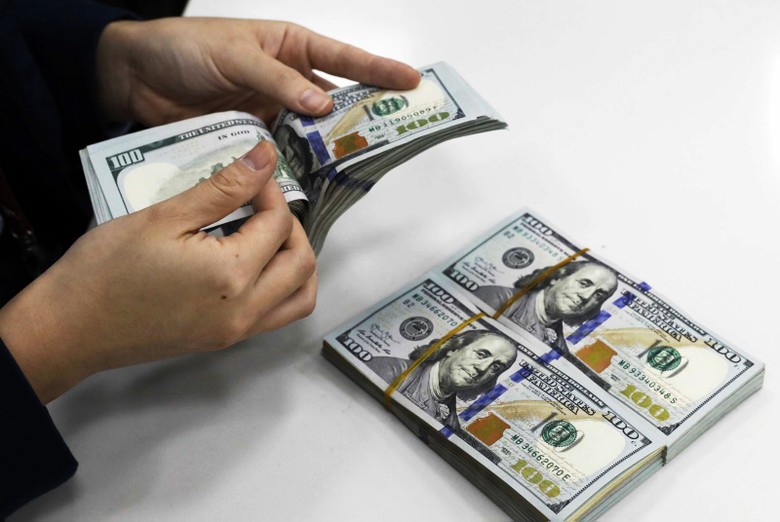 Tỷ giá USD/VND đi lên.