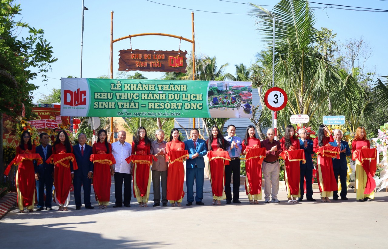Cần Thơ đưa vào hoạt động Khu thực hành du lịch sinh thái - Resort DNC Cần Thơ đưa vào hoạt động Khu thực hành du lịch sinh thái - Resort DNC