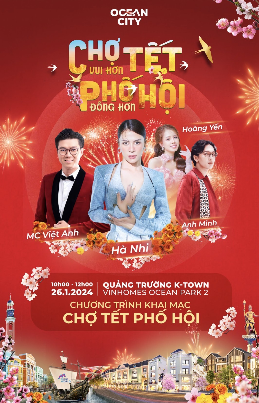 Khai màn “Chợ Tết phố Hội” phía Đông Thủ đô Khai màn “Chợ Tết phố Hội” phía Đông Thủ đô