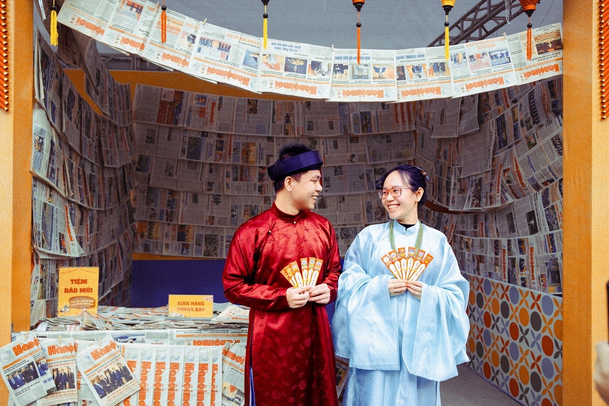 Khai màn “Chợ Tết phố Hội” phía Đông Thủ đô Khai màn “Chợ Tết phố Hội” phía Đông Thủ đô