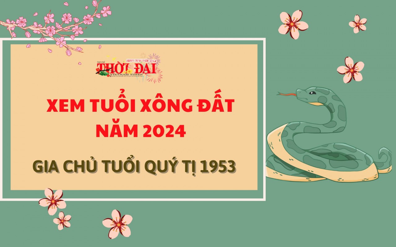 Tuổi xông đất năm 2024 cho gia chủ tuổi Quý Tị 1953