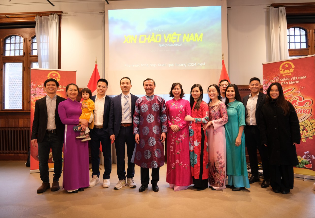 Cộng đồng người Việt tại Đan Mạch vui Xuân Quê hương 2024 Cộng đồng người Việt tại Đan Mạch vui Xuân Quê hương 2024