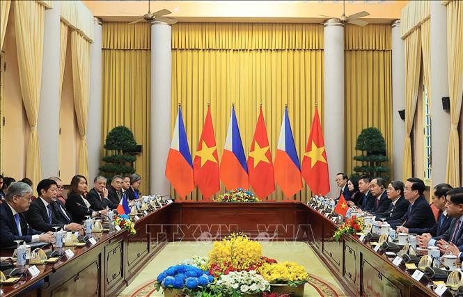 Chủ tịch nước Võ Văn Thưởng hội đàm với Tổng thống Philippines Chủ tịch nước Võ Văn Thưởng hội đàm với Tổng thống Philippines