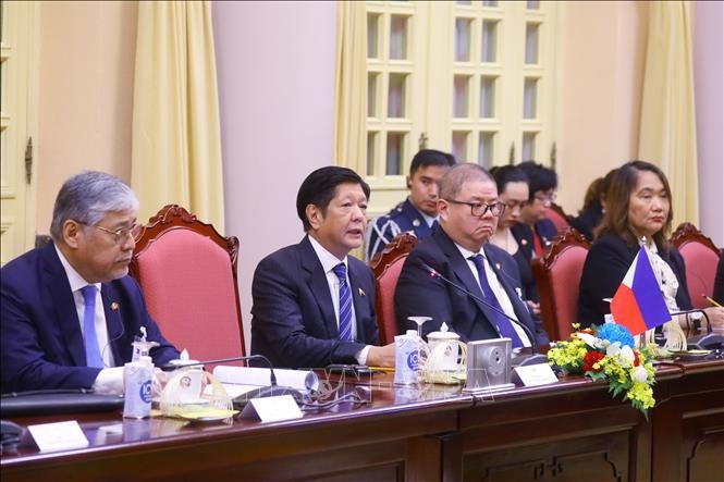 Chủ tịch nước Võ Văn Thưởng hội đàm với Tổng thống Philippines Chủ tịch nước Võ Văn Thưởng hội đàm với Tổng thống Philippines