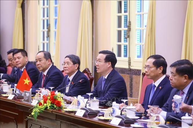 Chủ tịch nước Võ Văn Thưởng hội đàm với Tổng thống Philippines Chủ tịch nước Võ Văn Thưởng hội đàm với Tổng thống Philippines