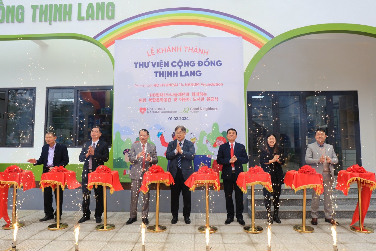 GNI khánh thành thư viện đa chức năng, sáng tạo tại Hòa Bình GNI khánh thành thư viện đa chức năng, sáng tạo tại Hòa Bình