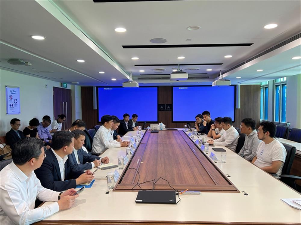At the annual dialogue between MoPS, MCI, SNDGO and GovTech. Photo: At the annual dialogue between MoPS, MCI, SNDGO and GovTech. Photo: