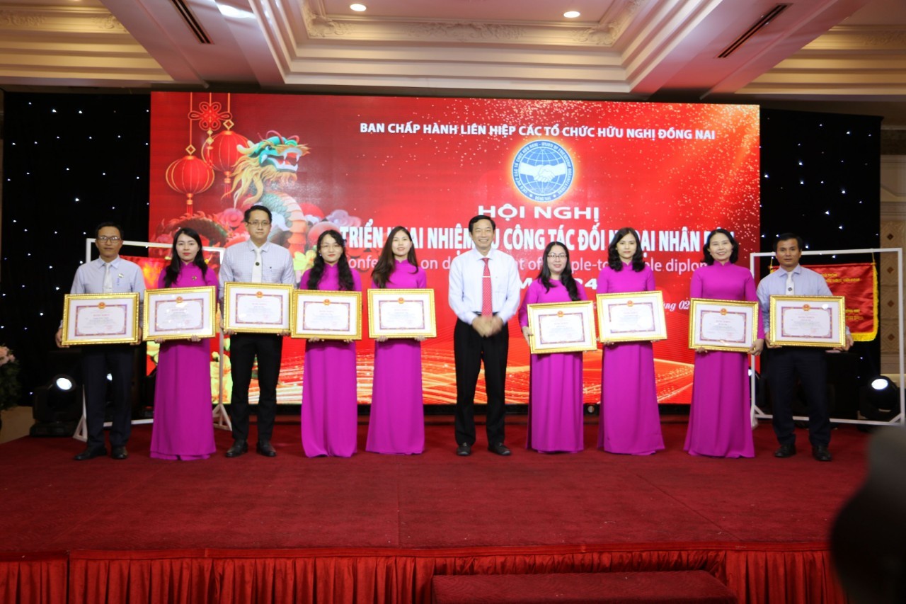 Liên hiệp các tổ chức hữu nghị tỉnh Đồng Nai sẽ triển khai 15 nhiệm vụ trọng tâm trong năm 2024 Liên hiệp các tổ chức hữu nghị tỉnh Đồng Nai sẽ triển khai 15 nhiệm vụ trọng tâm trong năm 2024