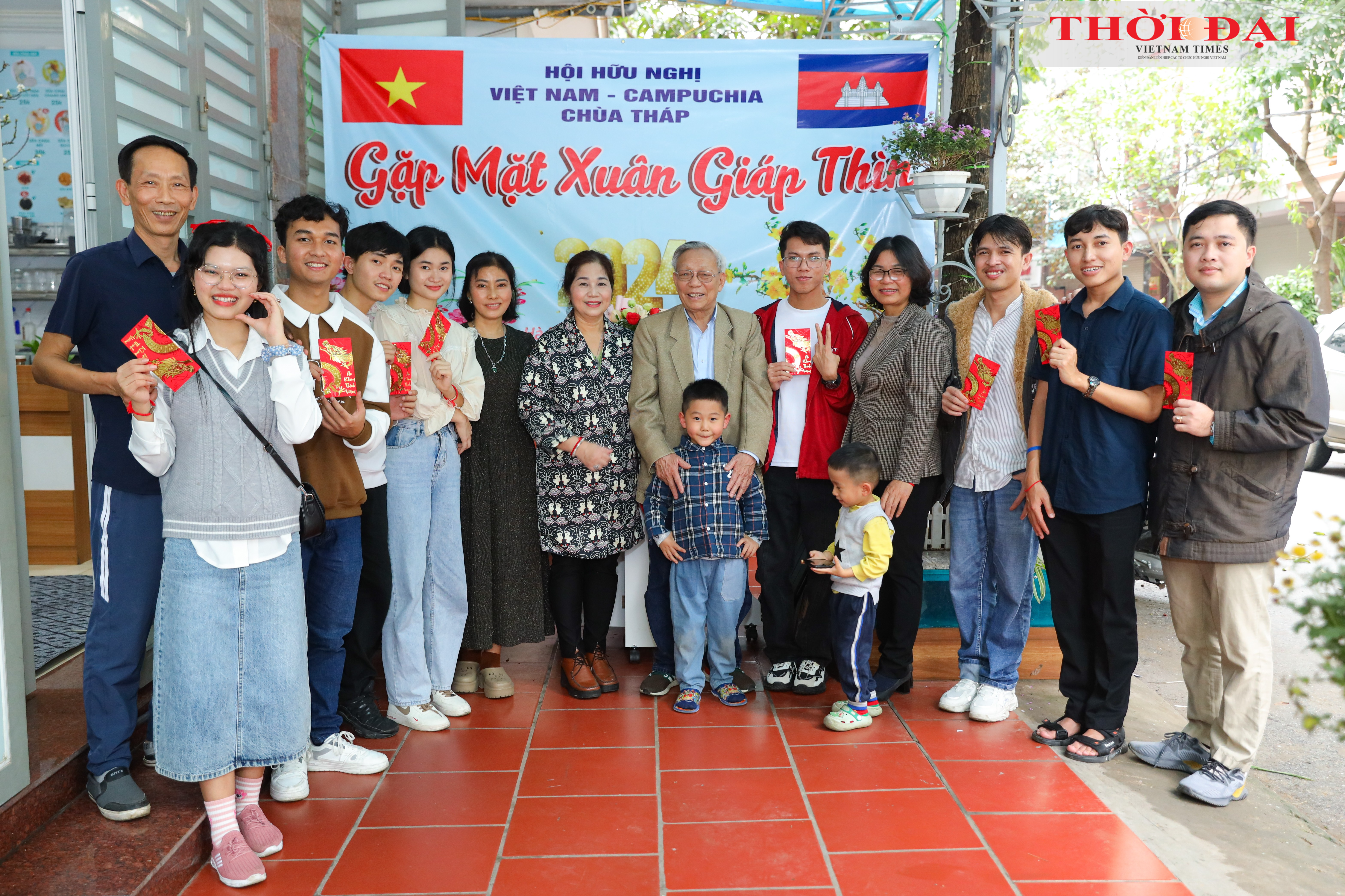 Bữa cơm tất niên của lưu học sinh Campuchia tại Việt Nam