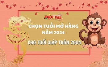 Tuổi mở hàng năm 2024 cho người tuổi Giáp Thân 2004