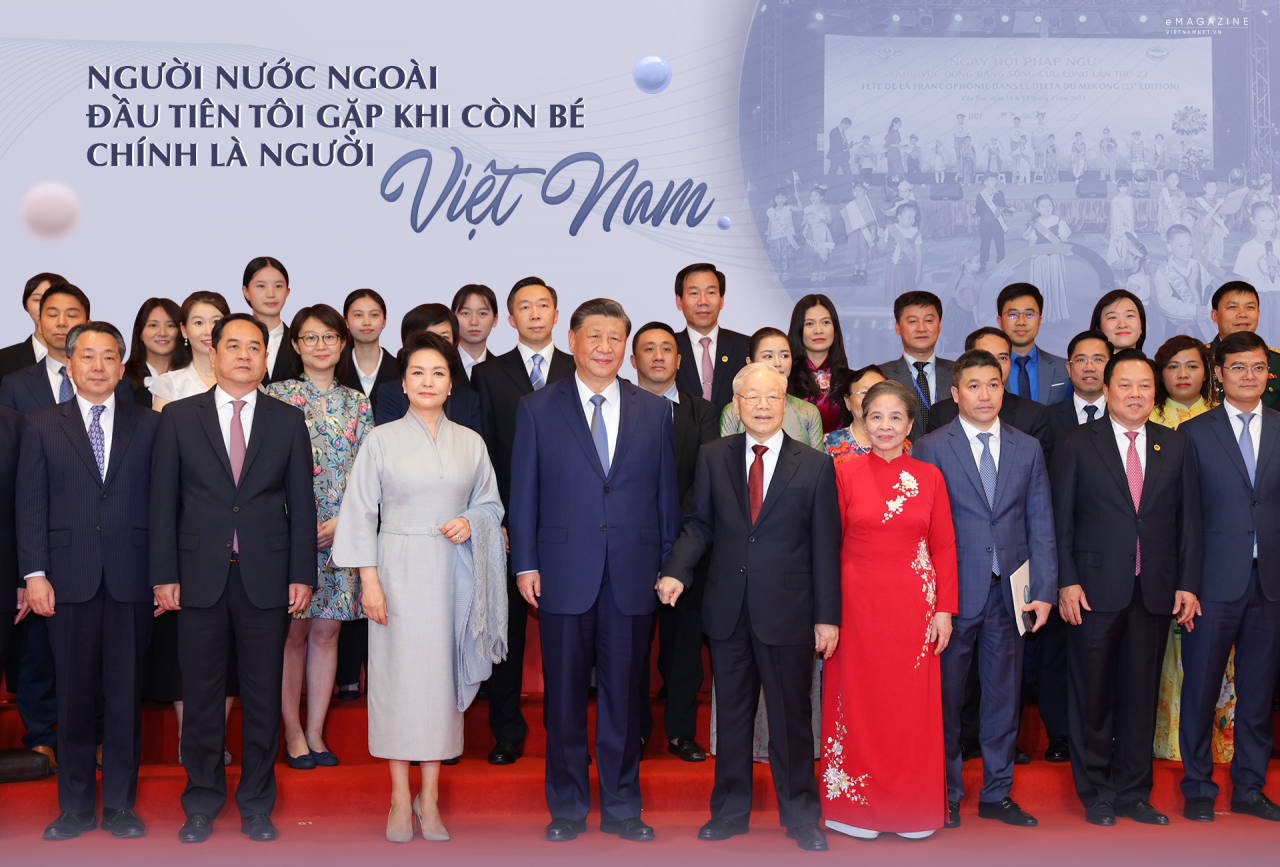 Người nước ngoài đầu tiên tôi gặp khi còn bé chính là người Việt Nam Người nước ngoài đầu tiên tôi gặp khi còn bé chính là người Việt Nam