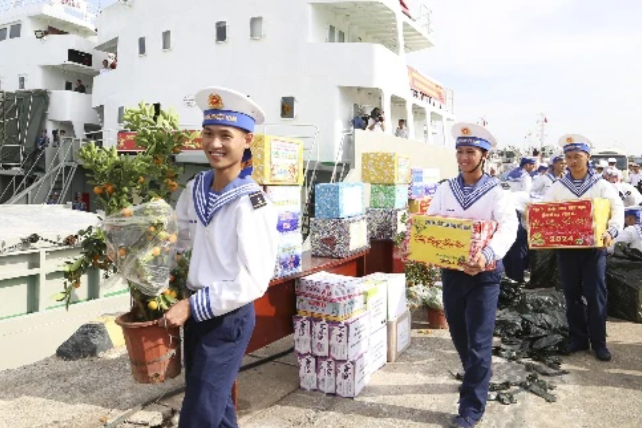 Vui Xuân, đón Tết ở các Nhà giàn DK1