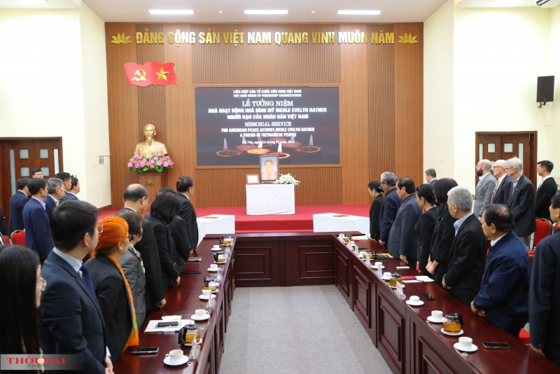 Lễ Tưởng niệm bà Merle Ratner: Trang trọng và xúc động sâu sắc