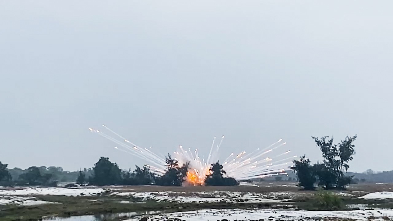 Quang Tri: NPA/RENEW Safely Destroyed The Large-Caliber Artillery Shell Quang Tri: NPA/RENEW Safely Destroyed The Large-Caliber Artillery Shell