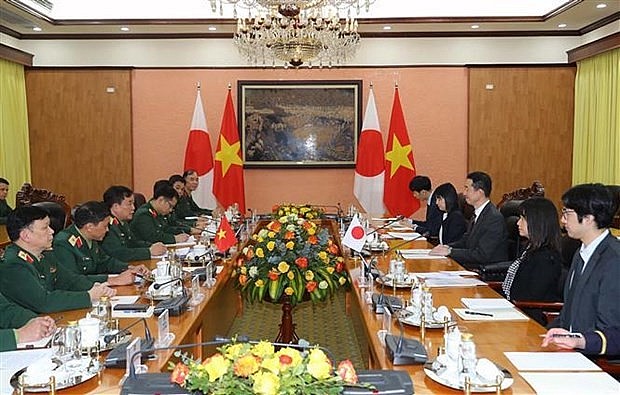 At the 10th Vietnam-Japan defence policy dialogue (Photo: VNA) At the 10th Vietnam-Japan defence policy dialogue (Photo: VNA)