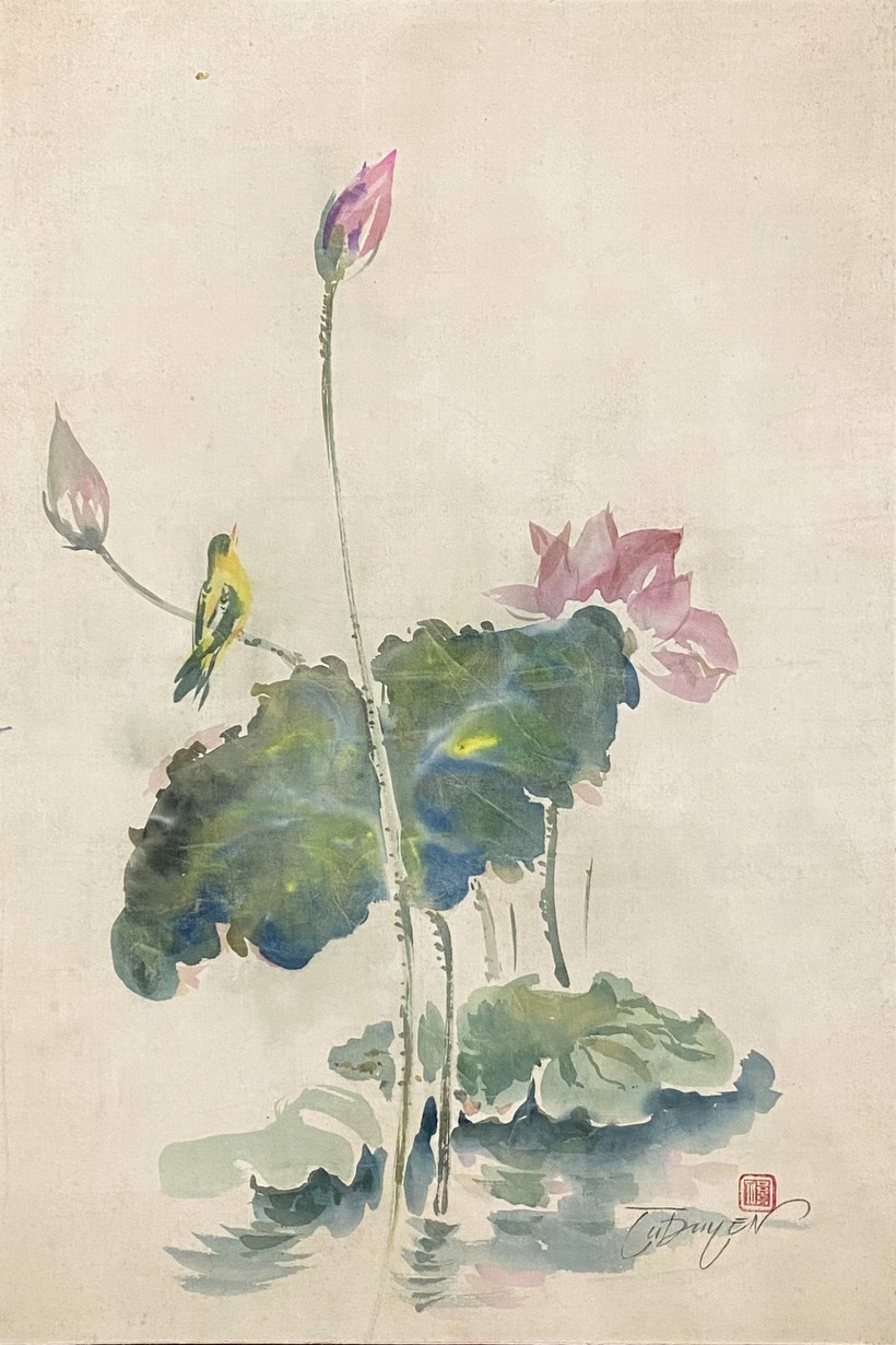 Tu Duyen is very economical with colors but his paintings are very atmospheric and realistic. Tu Duyen is very economical with colors but his paintings are very atmospheric and realistic.