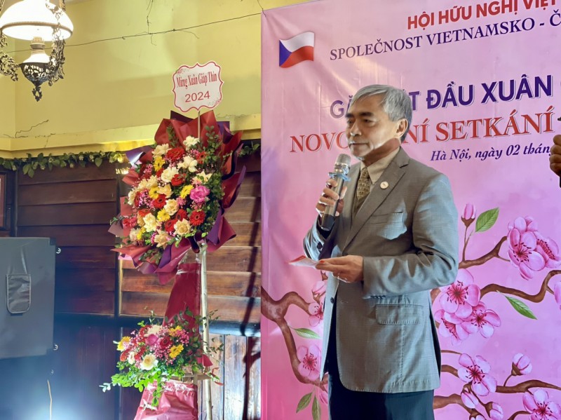 Hội hữu nghị Việt Nam - Séc tổ chức buổi Gặp mặt đầu xuân Giáp Thìn 2024 Hội hữu nghị Việt Nam - Séc tổ chức buổi Gặp mặt đầu xuân Giáp Thìn 2024