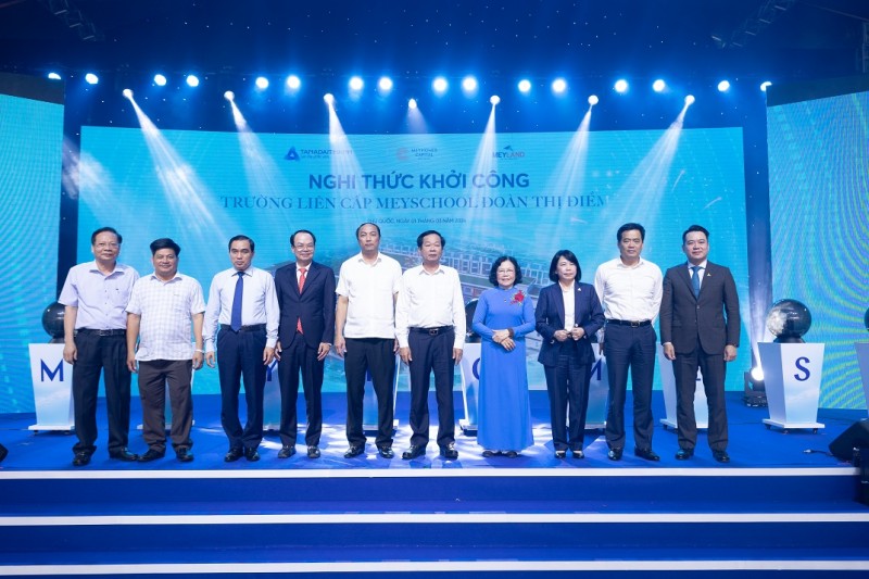 Khởi công trường liên cấp Meyschool Đoàn Thị Điểm tại Meyhomes Capital Phú Quốc Khởi công trường liên cấp Meyschool Đoàn Thị Điểm tại Meyhomes Capital Phú Quốc