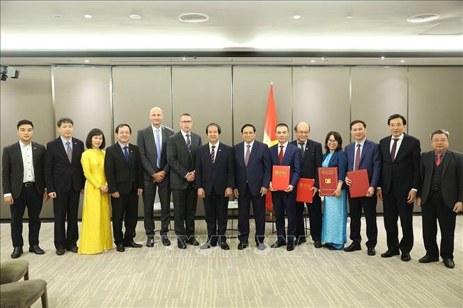 Thủ tướng có các cuộc làm việc với giới khoa học, doanh nhân New Zealand Chú thích ảnh