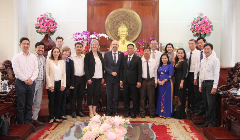 Thụy Sỹ tăng cường hoạt động phối hợp với đối tác hỗ trợ Cần Thơ phát triển nhanh, bền vững Thụy Sỹ tăng cường hoạt động phối hợp với đối tác hỗ trợ Cần Thơ phát triển nhanh, bền vững