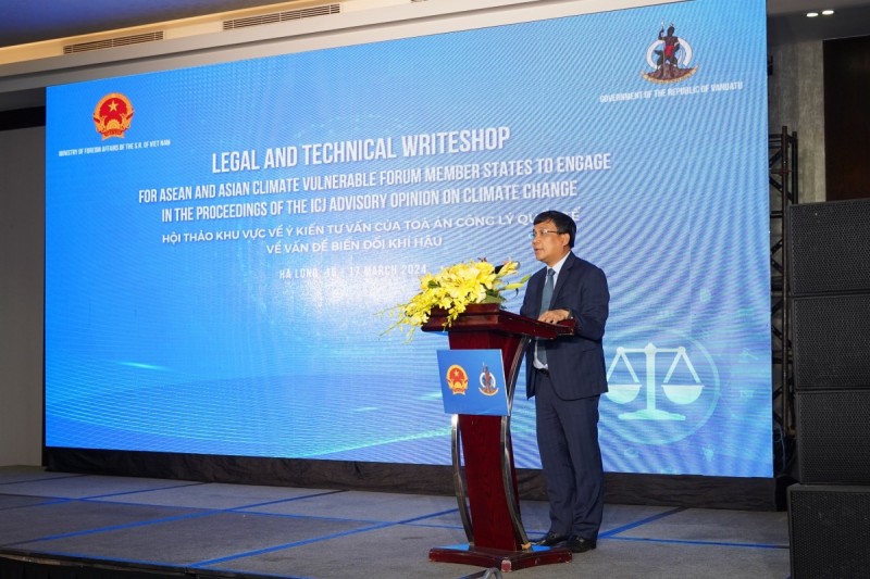 Vai trò, đóng góp của Việt Nam về vấn đề biến đổi khí hậu được quốc tế coi trọng Vai trò, đóng góp của Việt Nam về vấn đề biến đổi khí hậu được quốc tế coi trọng