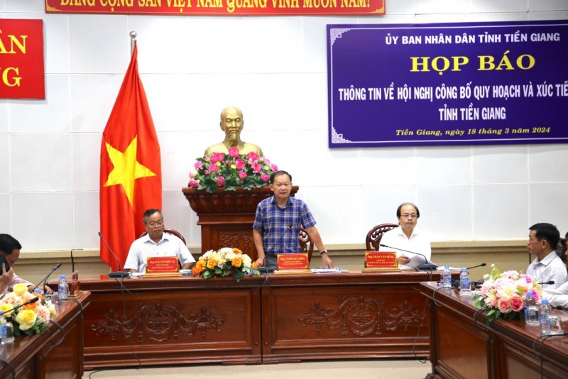 Tiền Giang: Ưu tiên mời gọi đầu tư 40 dự án trong năm 2024 Tiền Giang: Ưu tiên mời gọi đầu tư 40 dự án trong năm 2024